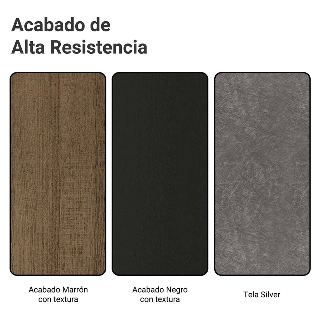 Juego de comedor Amalfi Marrón y Negro 180x78cm Rectangular de Seis Puestos con Seis Sillas - COMEDORES | Bylmo