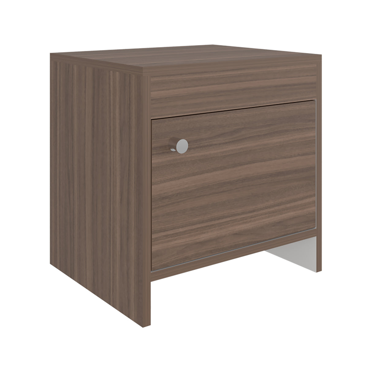 Mesa de Noche Colore Avellana 40x41.6cm con Una Puerta - MESAS DE NOCHE | Bylmo