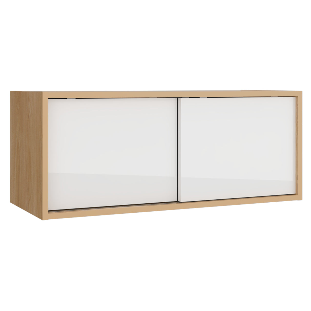 Gabinete de Baño Note Fresno 81x33cm Rectangular sin Entrepaños - GABINETES DE BANHO | Bylmo