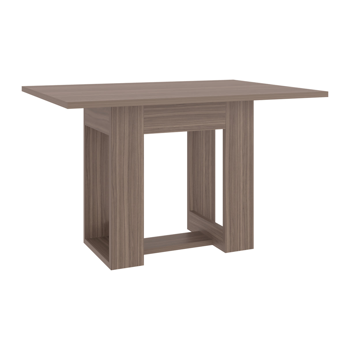 Comedor Volterra Avellana 120x74.05cm Rectangular de Cuatro Puestos y sin Sillas - COMEDORES | Bylmo