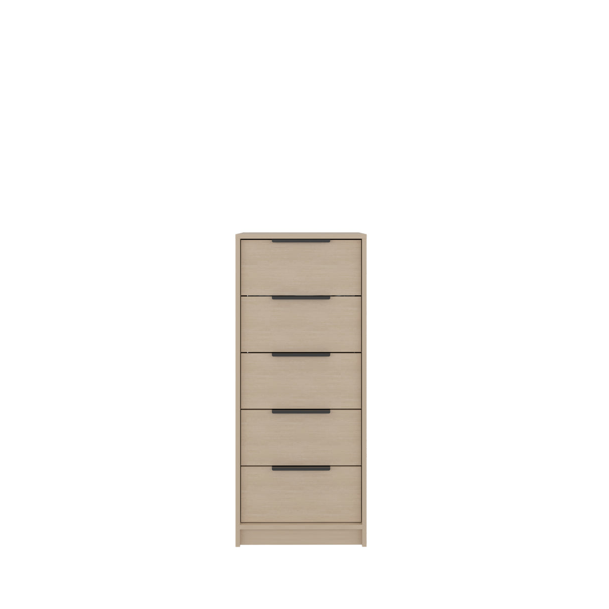 Cómoda Kaia Cartagena y Blanco 45x107.8cm De Cinco Hileras con Cinco Cajones - CAJONERAS Y COMODAS | Bylmo