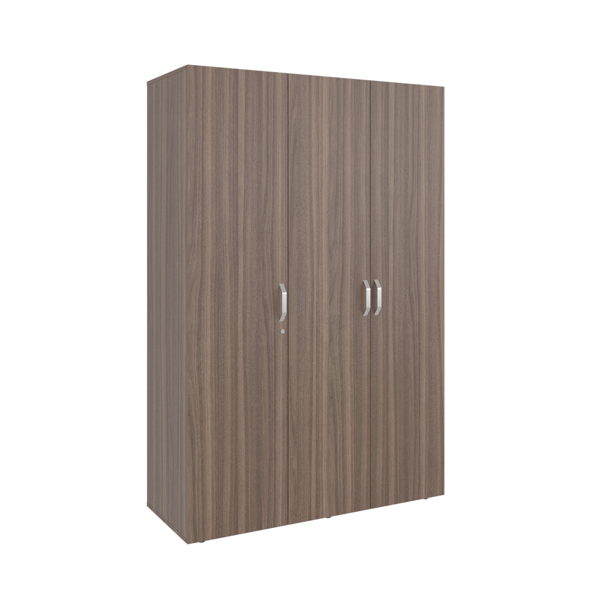 Closet Roko Avellana y Blanco 120x181.9cm con 1 Cajones con 4 Entrepaños - CLOSETS | Bylmo