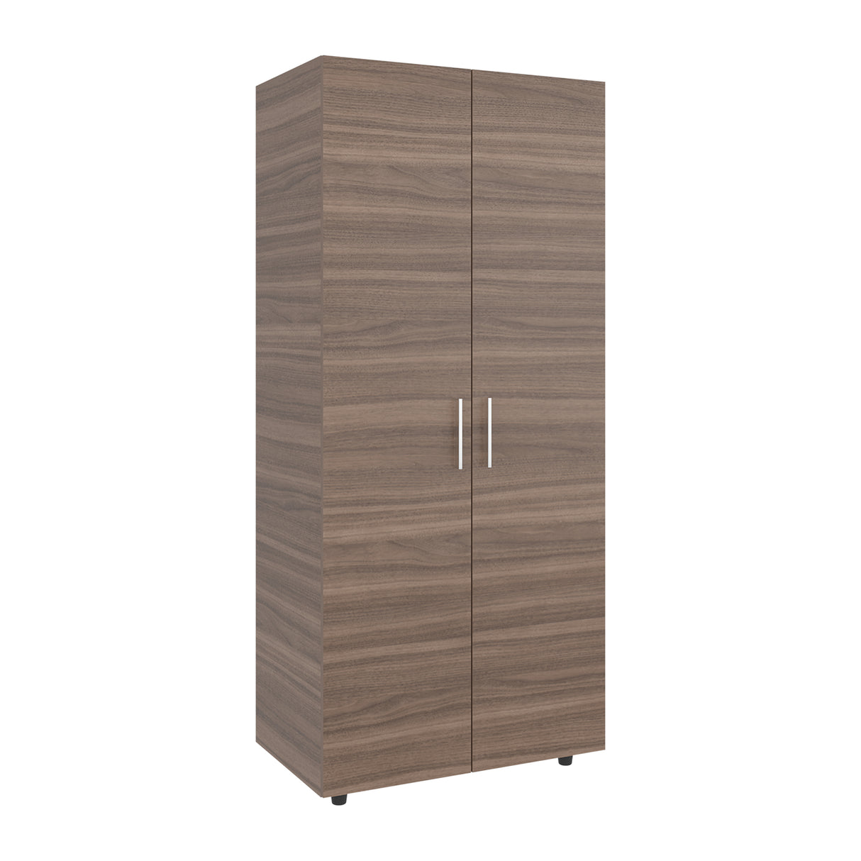 Closet Hogar Avellana y Blanco 80x180.5cm con Dos Puertas - CLOSETS | Bylmo