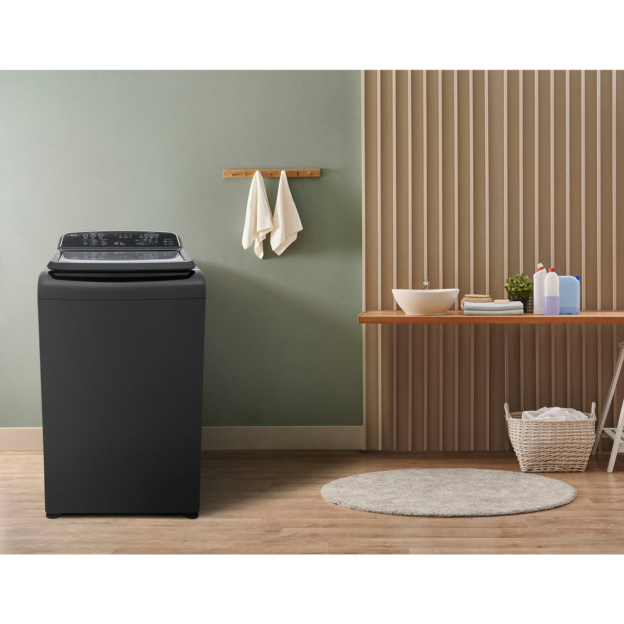 Lavadora Haceb Gris 67x115cm Para 18 Kilos con 6 Funciones Preconfiguradas - LAVADORAS Y SECADORAS | Bylmo