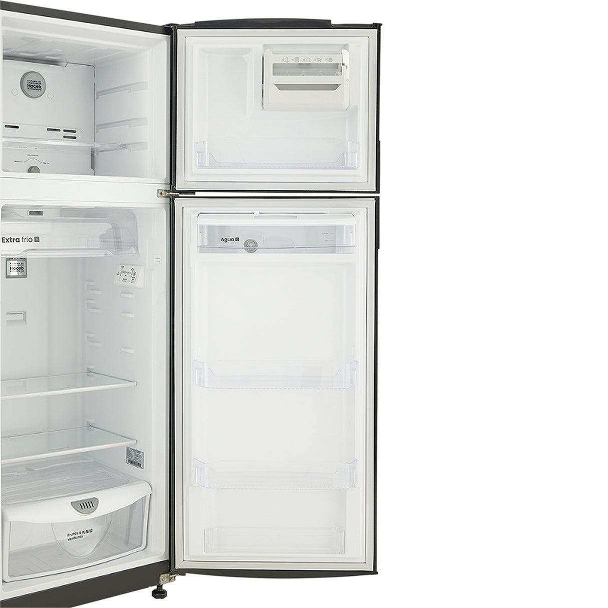 Nevera Inverter No Frost Haceb Negro Esmeralda 65x179.5cm De 311 Litros con Dispensador de Agua - NEVERAS | Bylmo