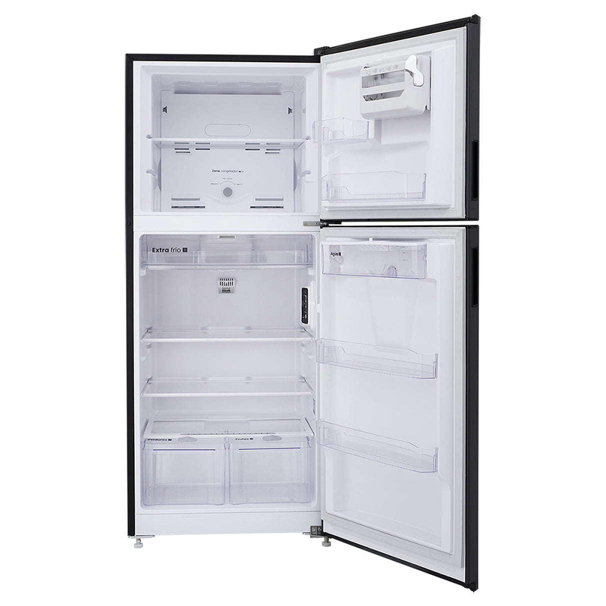 Nevera No Frost Haceb Gris Plomo 74x175.5cm De 404 Litros con Dispensador de Agua - NEVERAS | Bylmo