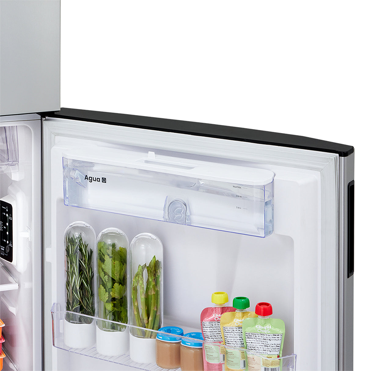 Nevera No Frost Haceb Inox 74x175.5cm De 404 Litros con Dispensador de Agua - NEVERAS | Bylmo