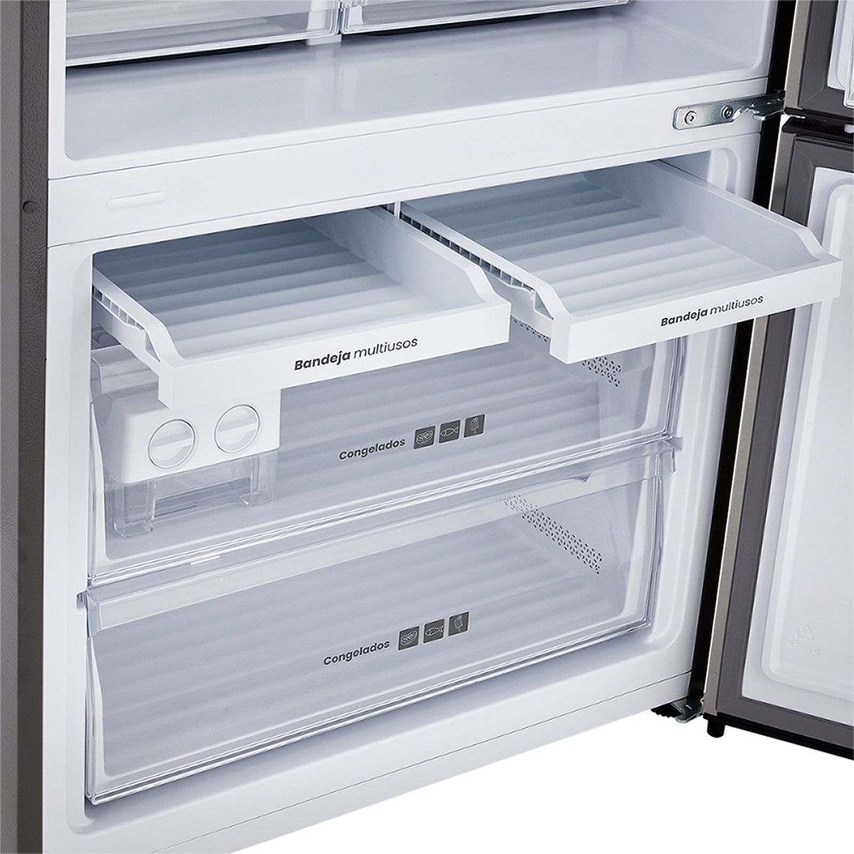 Nevecón No Frost Haceb Bottom Mount Inox 79.4x172.5cm De 543 Litros con Dispensador de Agua - NEVERAS | Bylmo