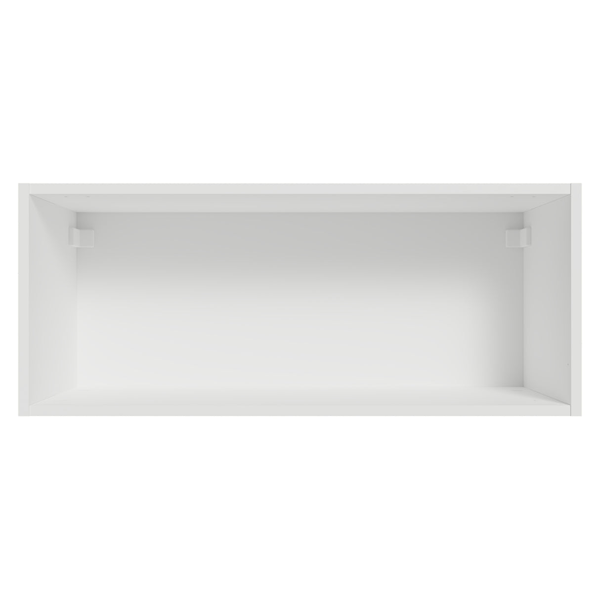 Mueble Superior de Cocina Vik Blanco y Verde 80x33cm con Un Entrepaño y Una Puerta - MUEBLES SUPERIORES DE COCINA | Bylmo