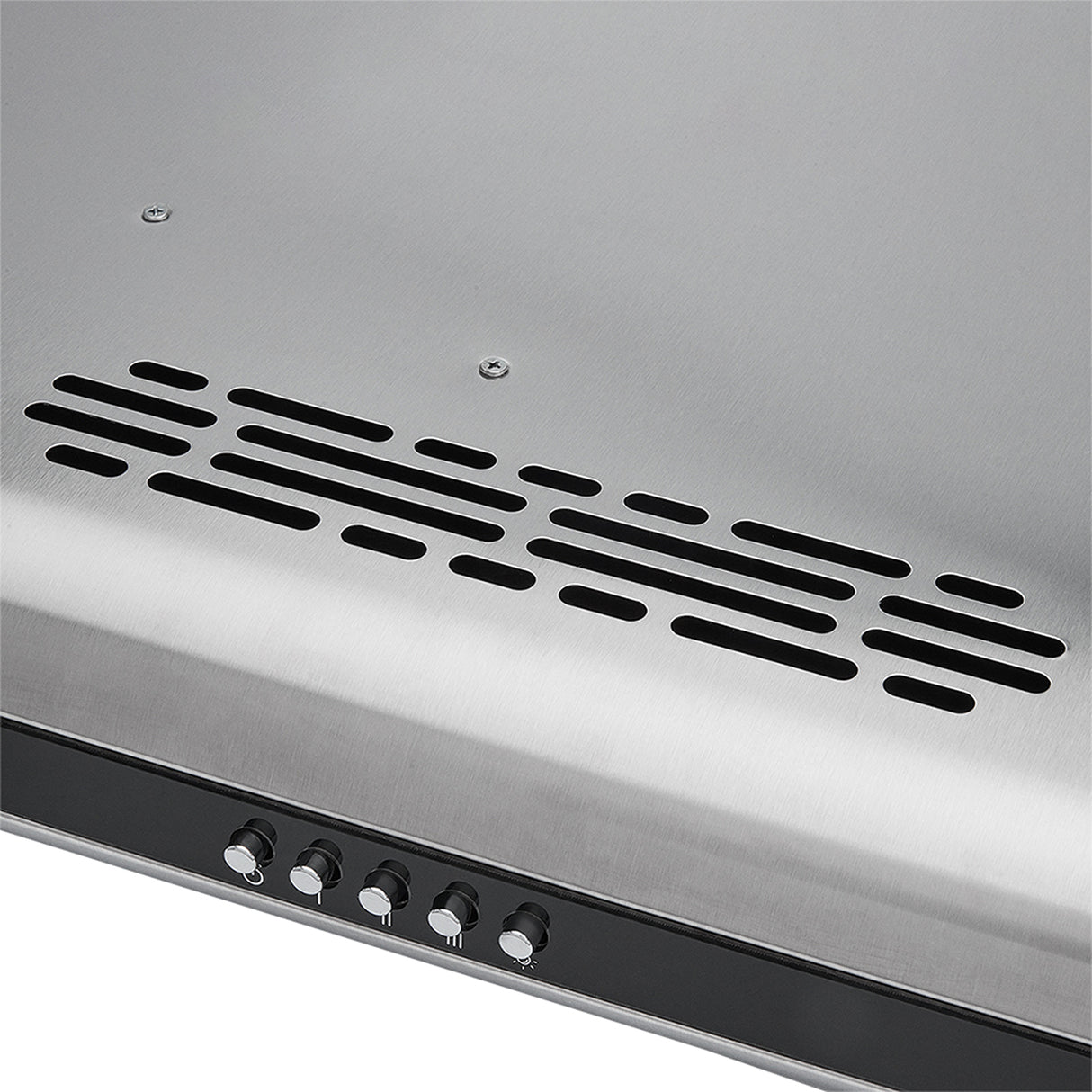 Campana Extractora Haceb Tofu Negro y Inox 59.6x8.4cm 110 Voltios de Tres Velocidades y con Iluminación - CAMPANAS Y EXTRACTORES | Bylmo