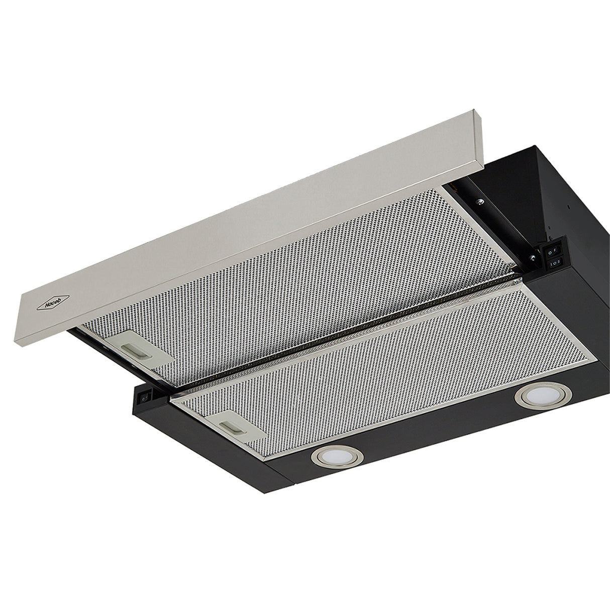 Campana Extractora Haceb Inox 66x23cm 110 Voltios de Tres Velocidades con Pantalla Digital y con Iluminación - CAMPANAS Y EXTRACTORES | Bylmo