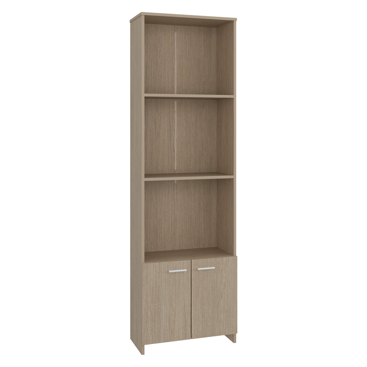 Biblioteca Rectangular Office 5 Cartagena 55x181.5cm con con Dos Compartimientos