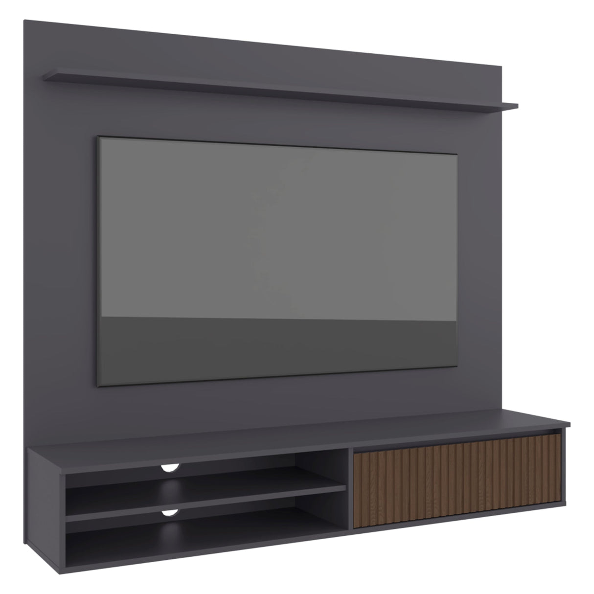 Panel TV Bowie Plomo - Bylmo