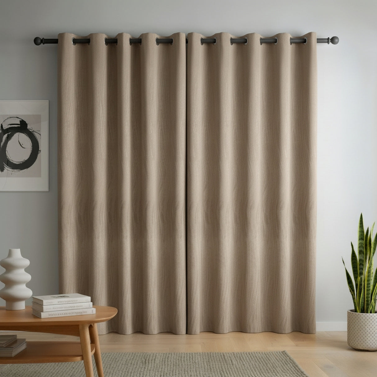 Cortina Blackout Arena 280x220cm Doble Faz Acústica de Lineas