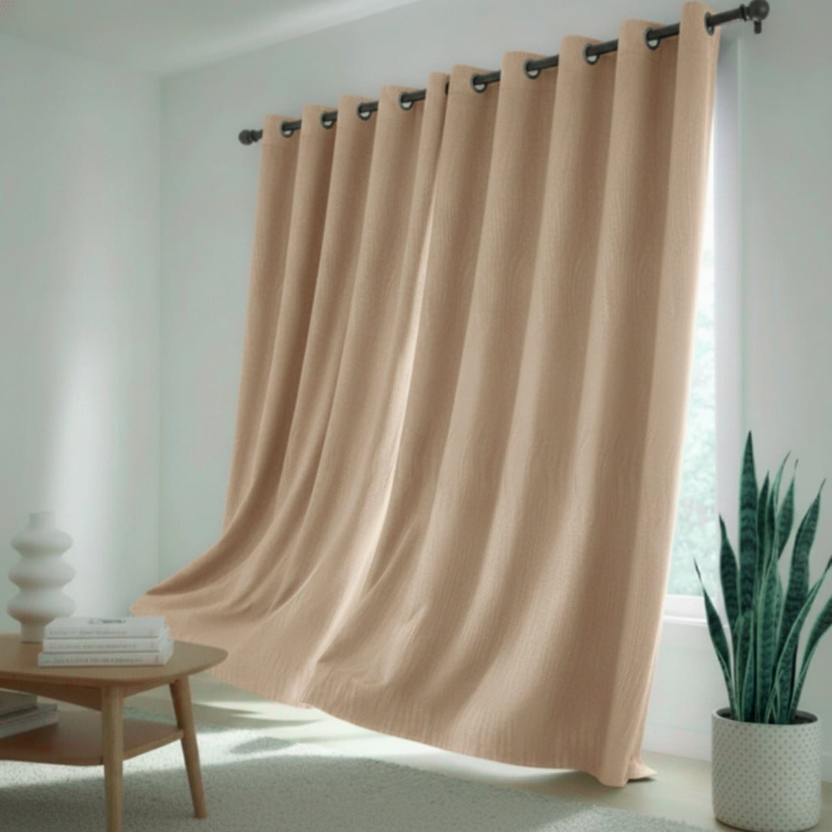 Cortina Blackout Arena 280x220cm Doble Faz Acústica de Lineas