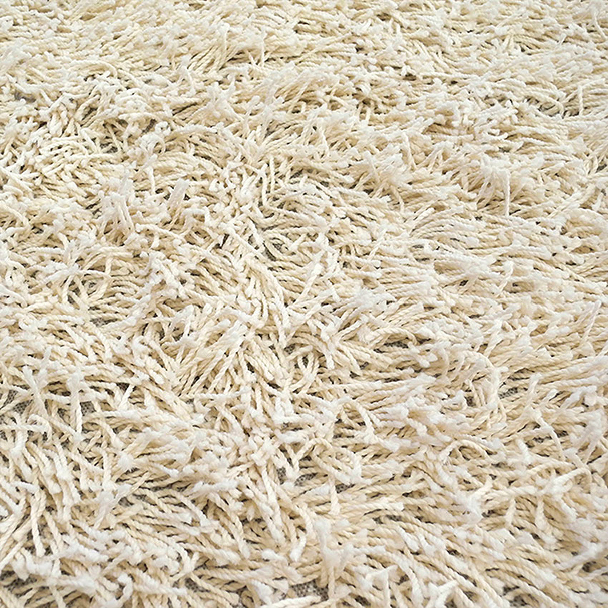 Alfombra Hawaii Blanco Crema 100x50cm Rectangular Suave para Sala De Estar Fondo Entero