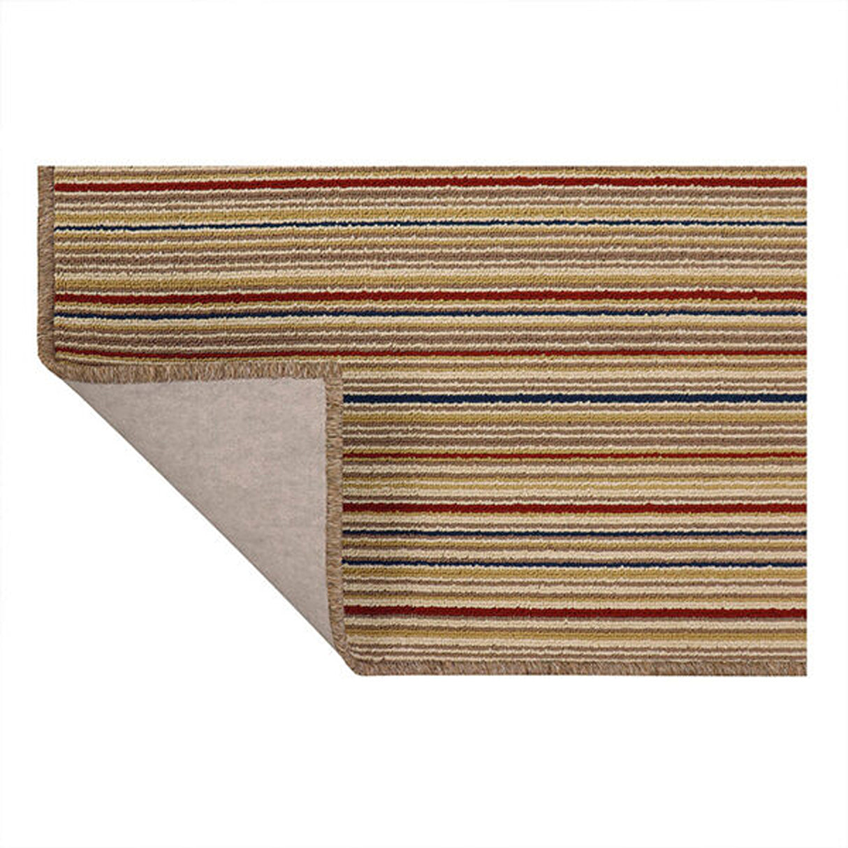 Alfombra Newark Multicolor 150x100cm Rectangular Suave para Sala De Estar de Lineas