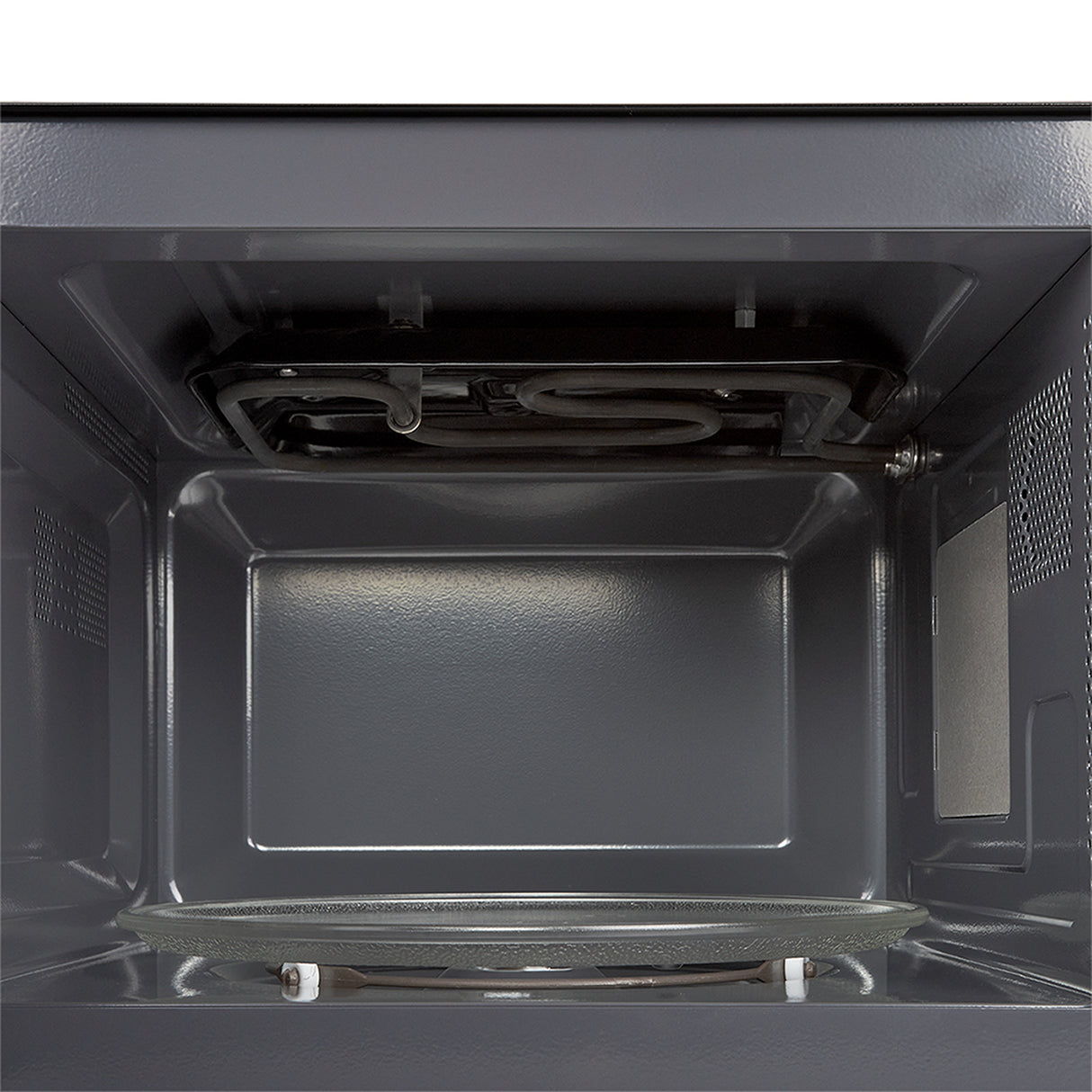 Horno Microondas Haceb Negro 48.5x29.3cm de 25 Litros con 12 Funciones