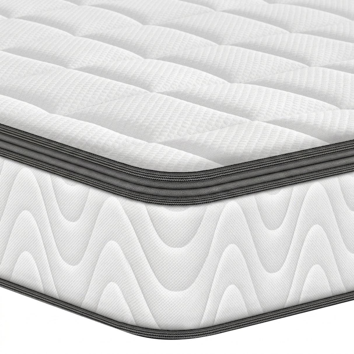 Colchón Enrollado Orthopack BTU Blanco Semidoble 120 X 190 Cm Ortopedico Firmeza Medio con Pillow Sencillo