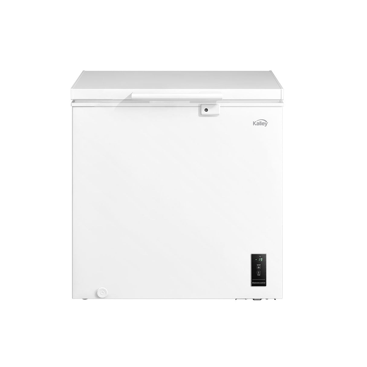 Congelador Kalley Inverter Dual Blanco 55x85cm de 194 Litros con Iluminación Interna