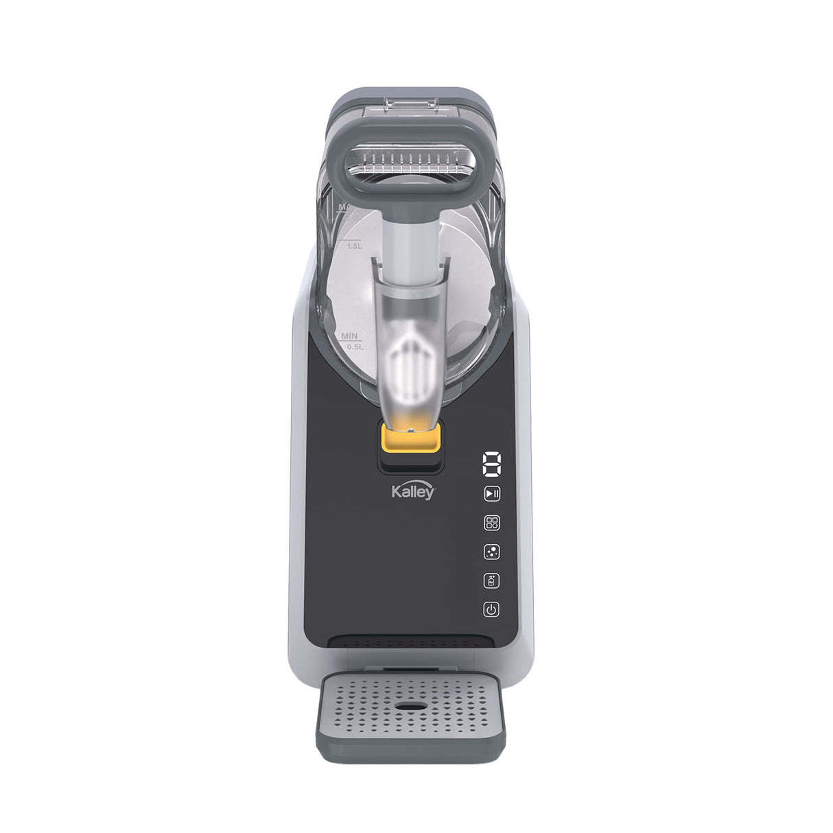 Maquina para Granizados Kalley Gris 23x48cm de 2 Litros con Cinco Funciones Preconfiguradas