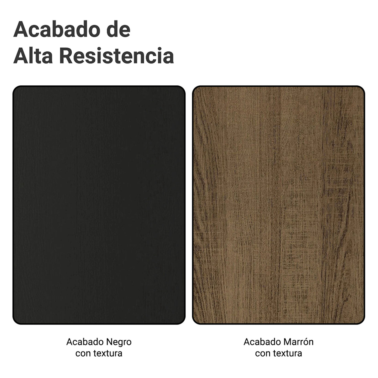 Estantería Marrón y Negro 59x180cm con Cinco Compartimientos y con Cinco Entrepaños de Resistencia 8 KG cada uno