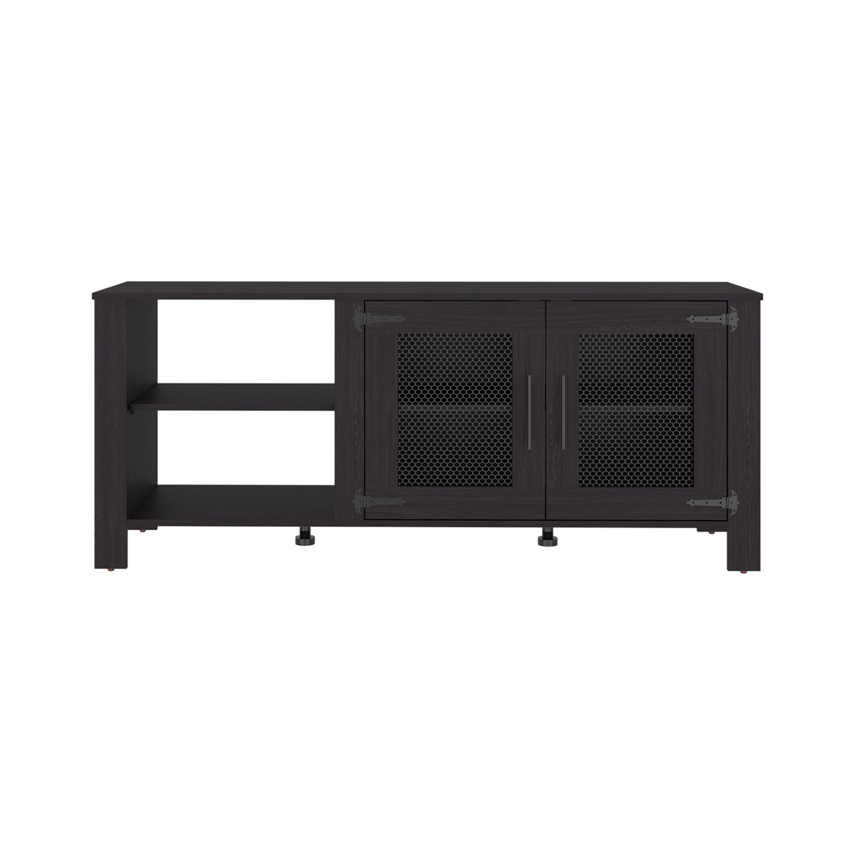 Rack de TV Freedom Wengue 147.4x61.5cm para TV Hasta 65" Pulgadas con Dos Compartimientos