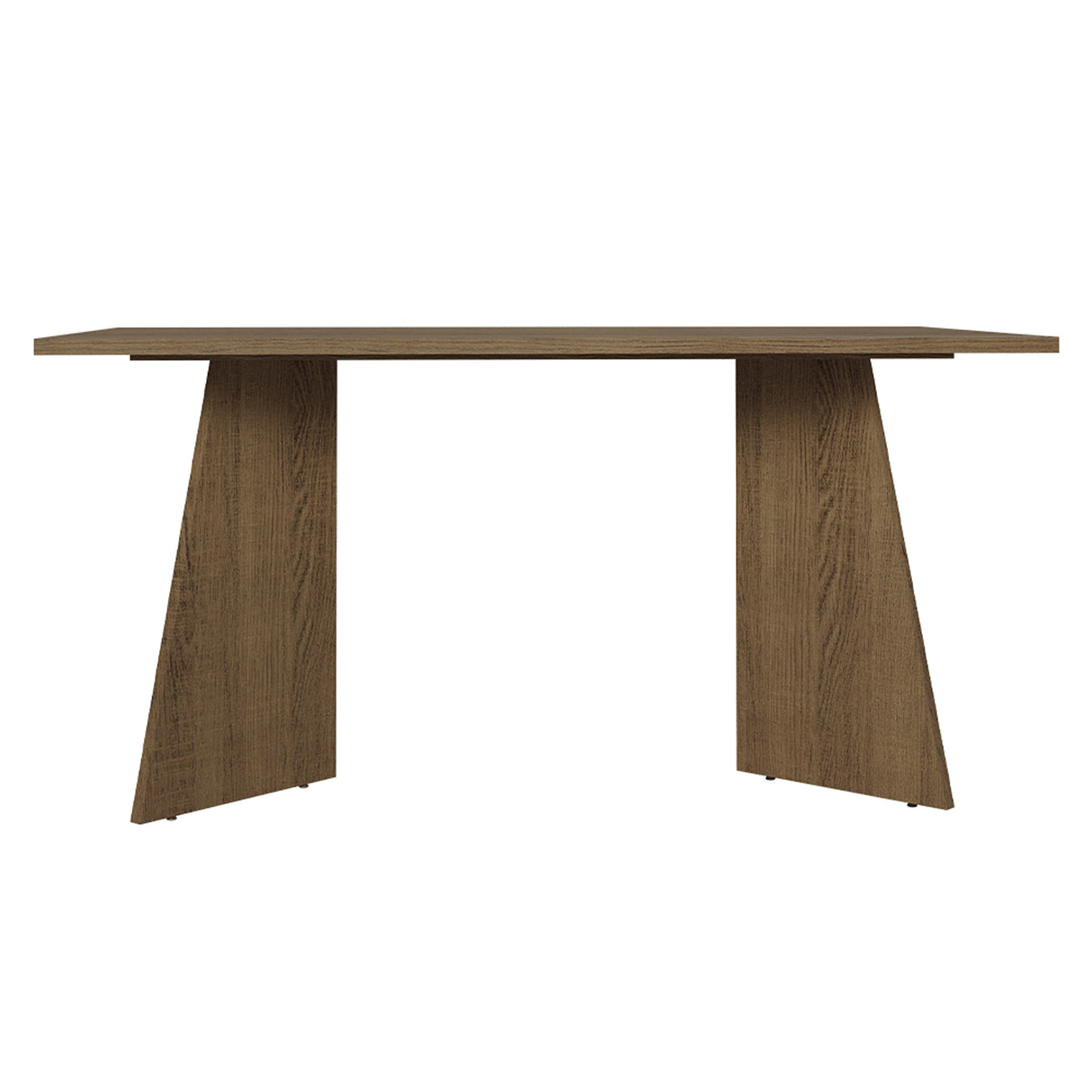 Mesa de Comedor Marrón 160x78cm Rectangular de Seis Puestos sin Sillas