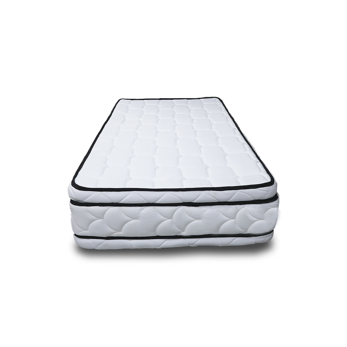 Colchón Nube Blanco Sencillo 100 X 190 Cm Ortopedico Firmeza Medio Doble Faz y Pillow Doble