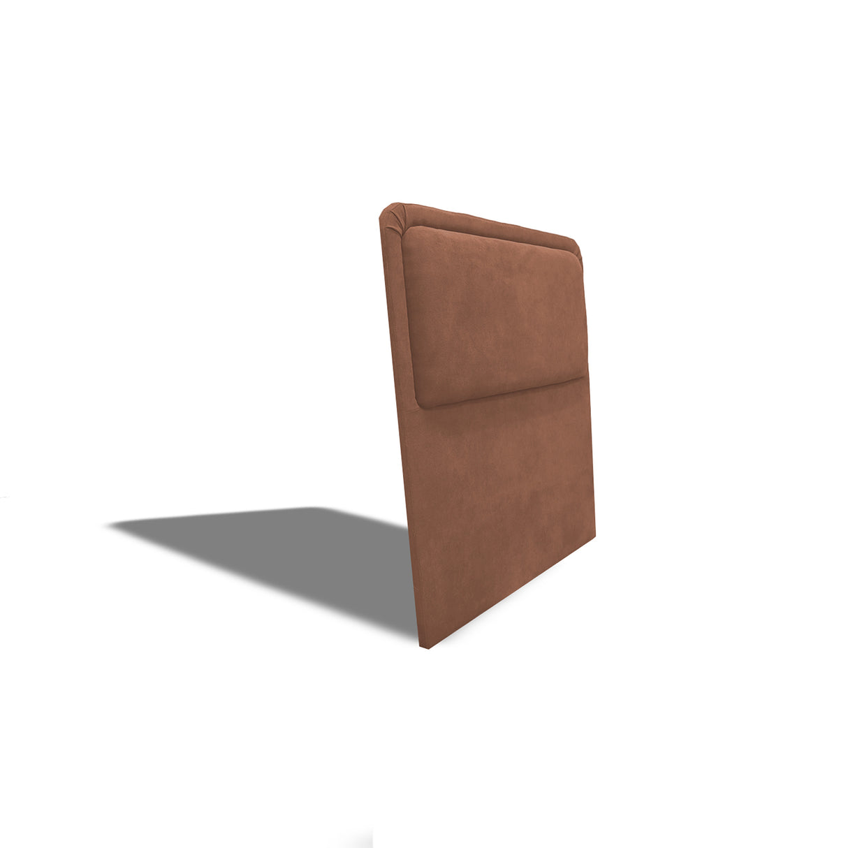 Cabecero de Piso Nube Camel 200x120cm para cama King con Acabado Liso