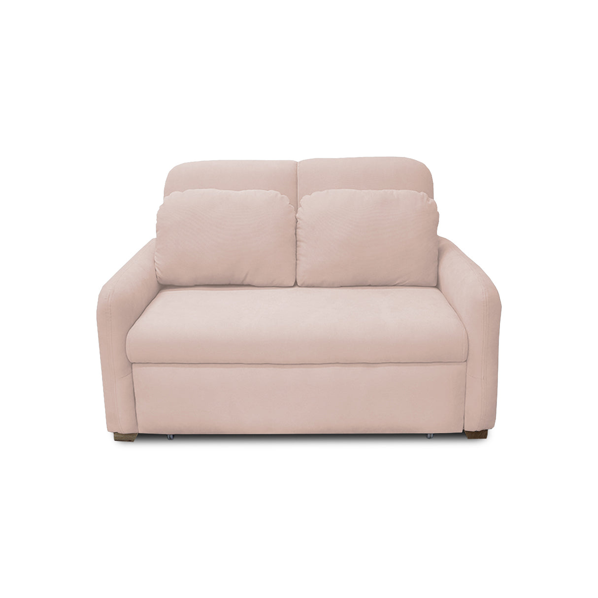 Sofacama Nube Beige 120x95cm de Dos Puestos Reclinable con Apoya Brazos