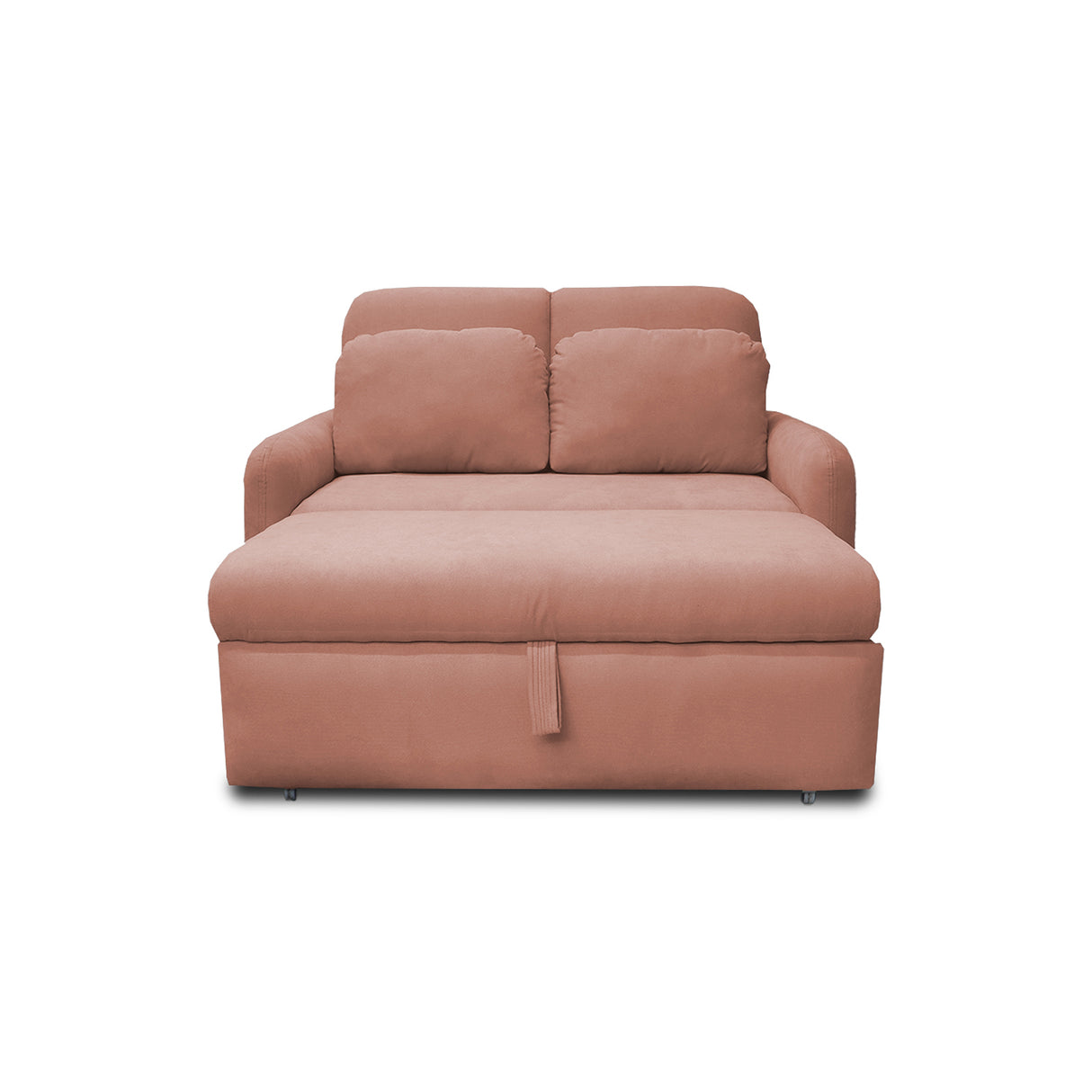 Sofacama Nube Camel 120x95cm de Dos Puestos Reclinable con Apoya Brazos