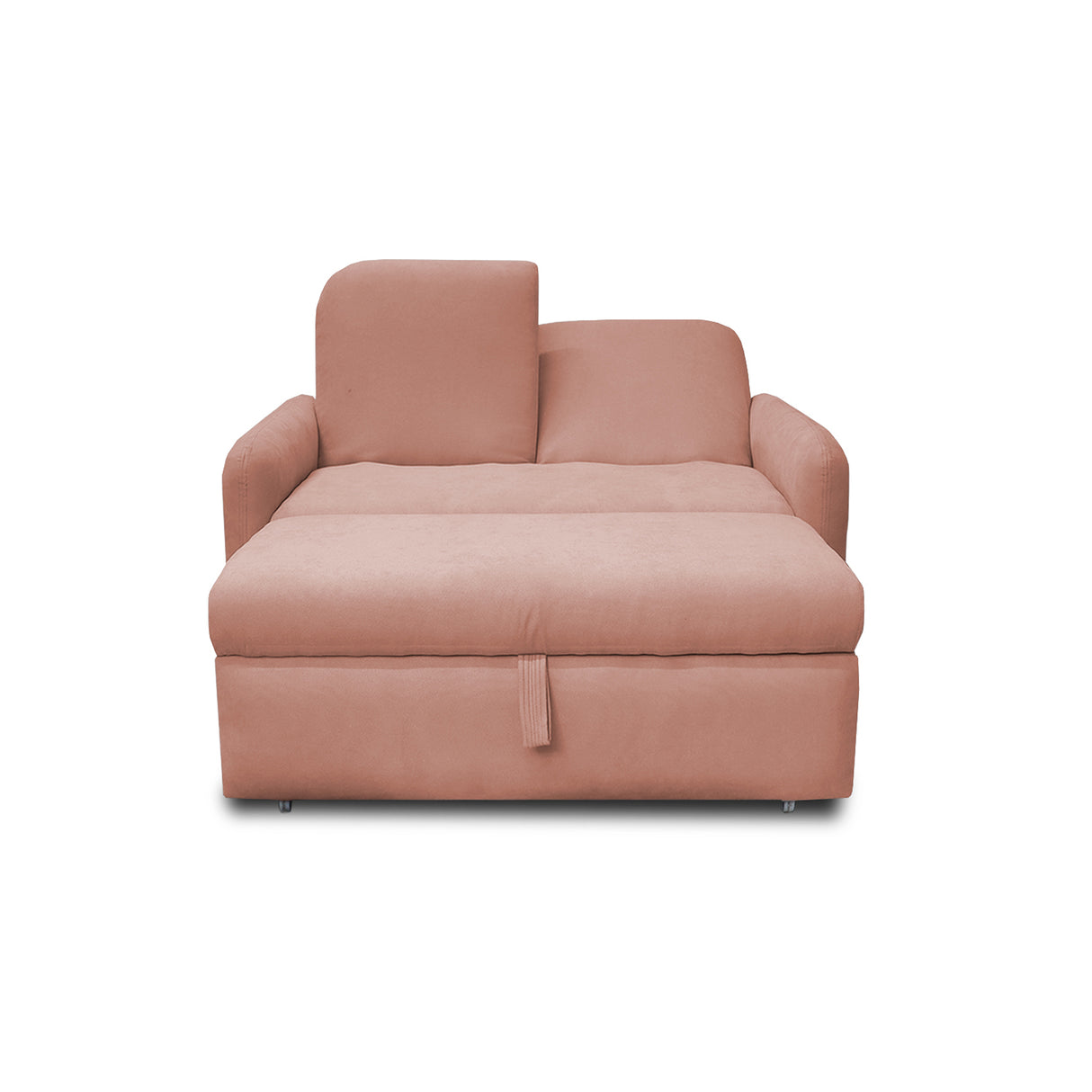 Sofacama Nube Camel 120x95cm de Dos Puestos Reclinable con Apoya Brazos