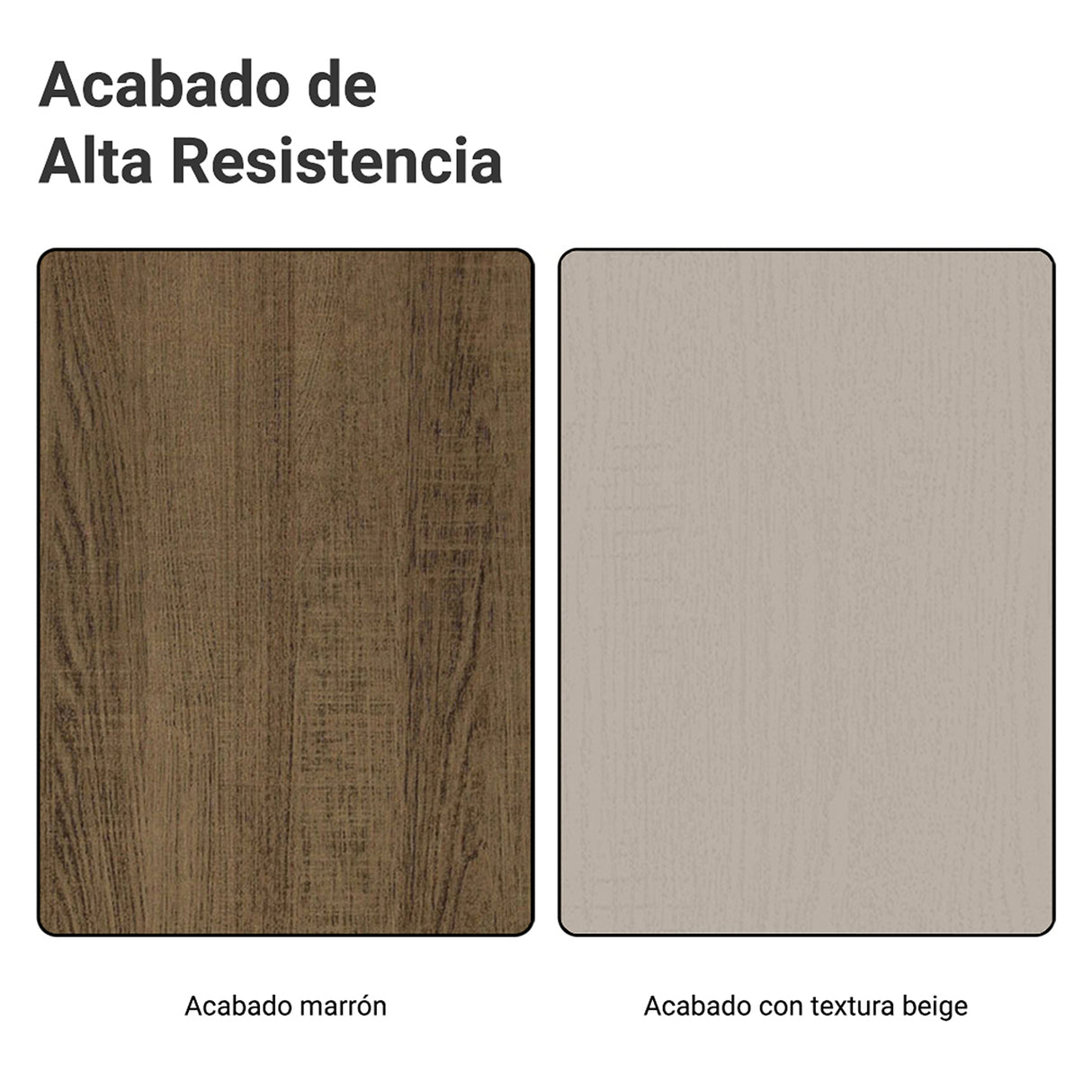 Mueble para Baño Agata Marrón y Crema 120x225cm Individual sin Lavamanos con Tres Cajones y Tres Puertas