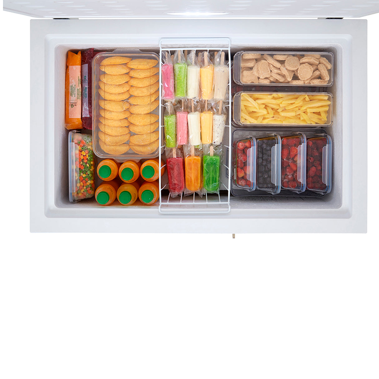 Congelador Frost Haceb Blanco 95.4x95.4cm de 251 Litros con Control de Temperatura