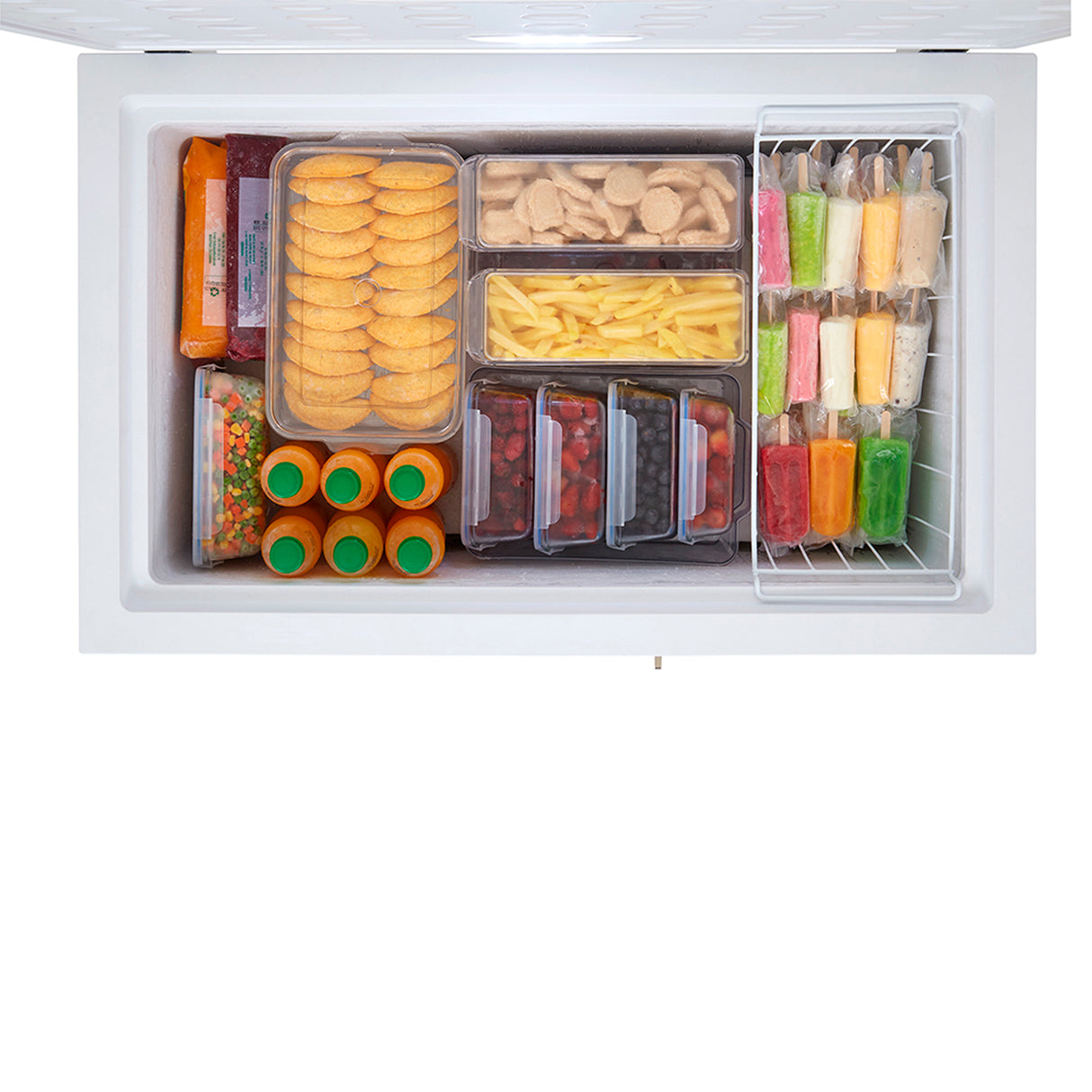 Congelador Frost Haceb Blanco 95.4x95.4cm de 251 Litros con Control de Temperatura