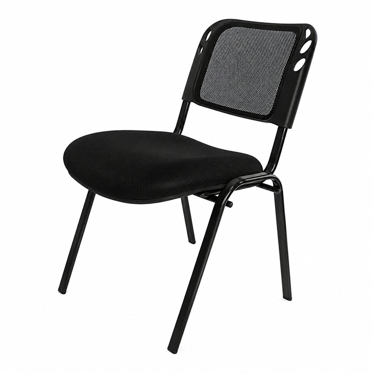 Silla Interlocutora Negro 48x78cm sin Apoya Brazos