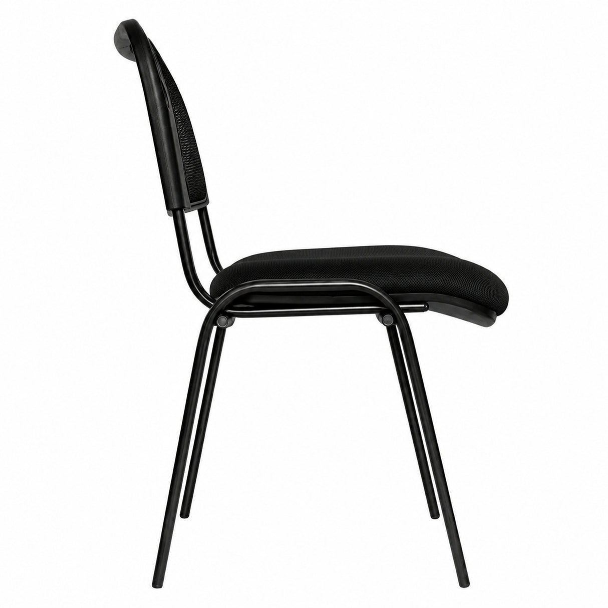 Silla Interlocutora Negro 48x78cm sin Apoya Brazos