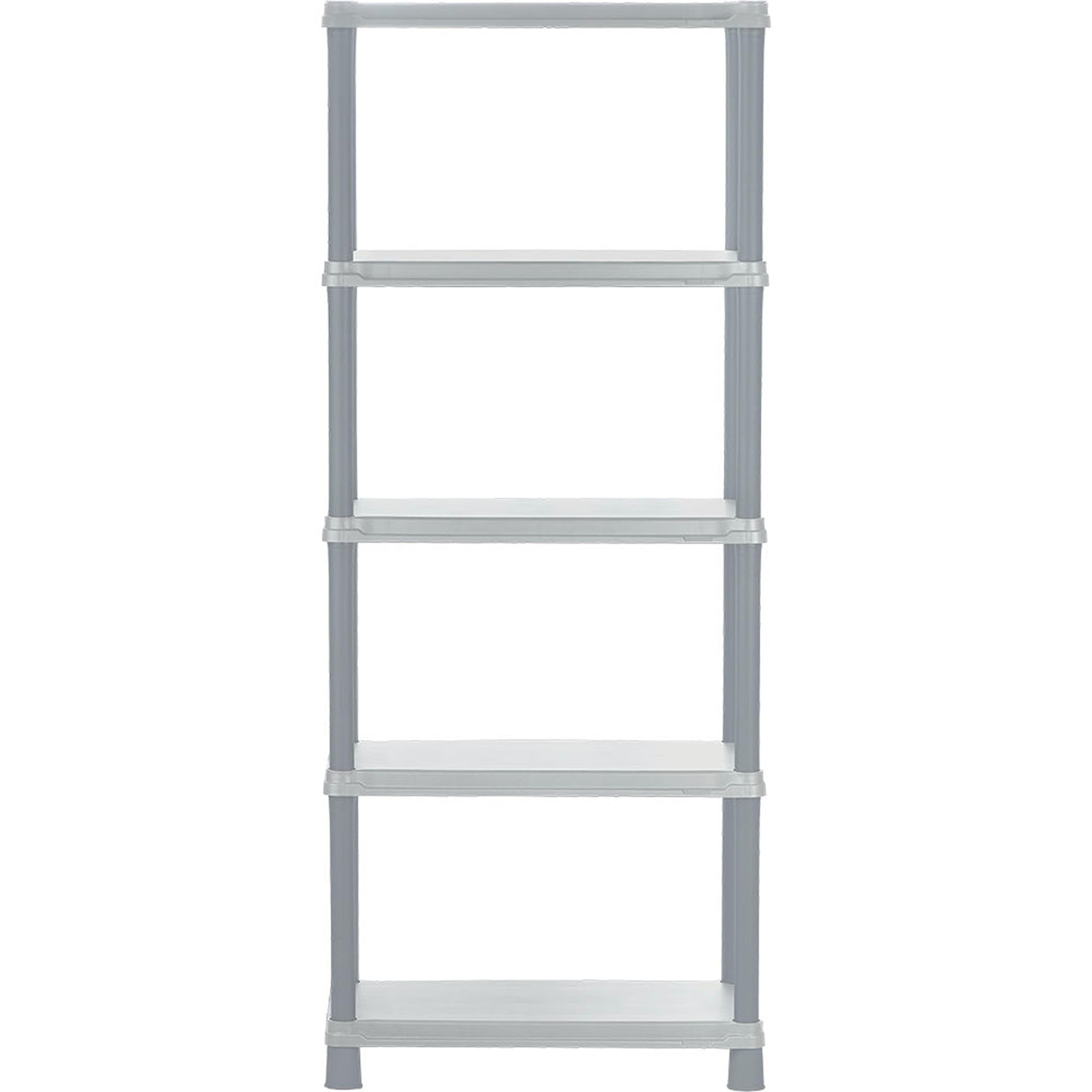Estante Rimax Solido Gris 71.4x174.5cm de Cinco Niveles