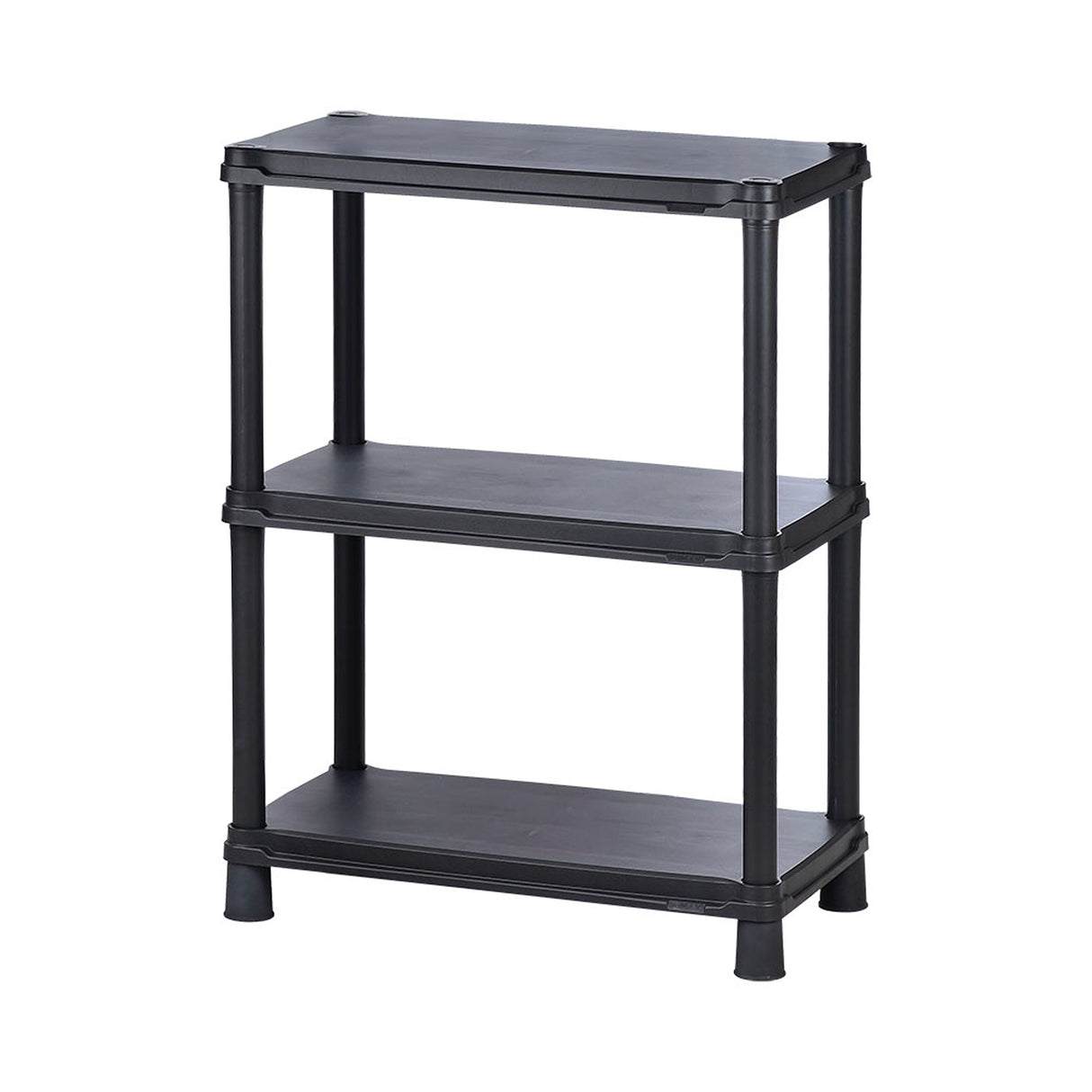 Estante Rimax Solido Negro 71.4x93.4cm de Tres Niveles