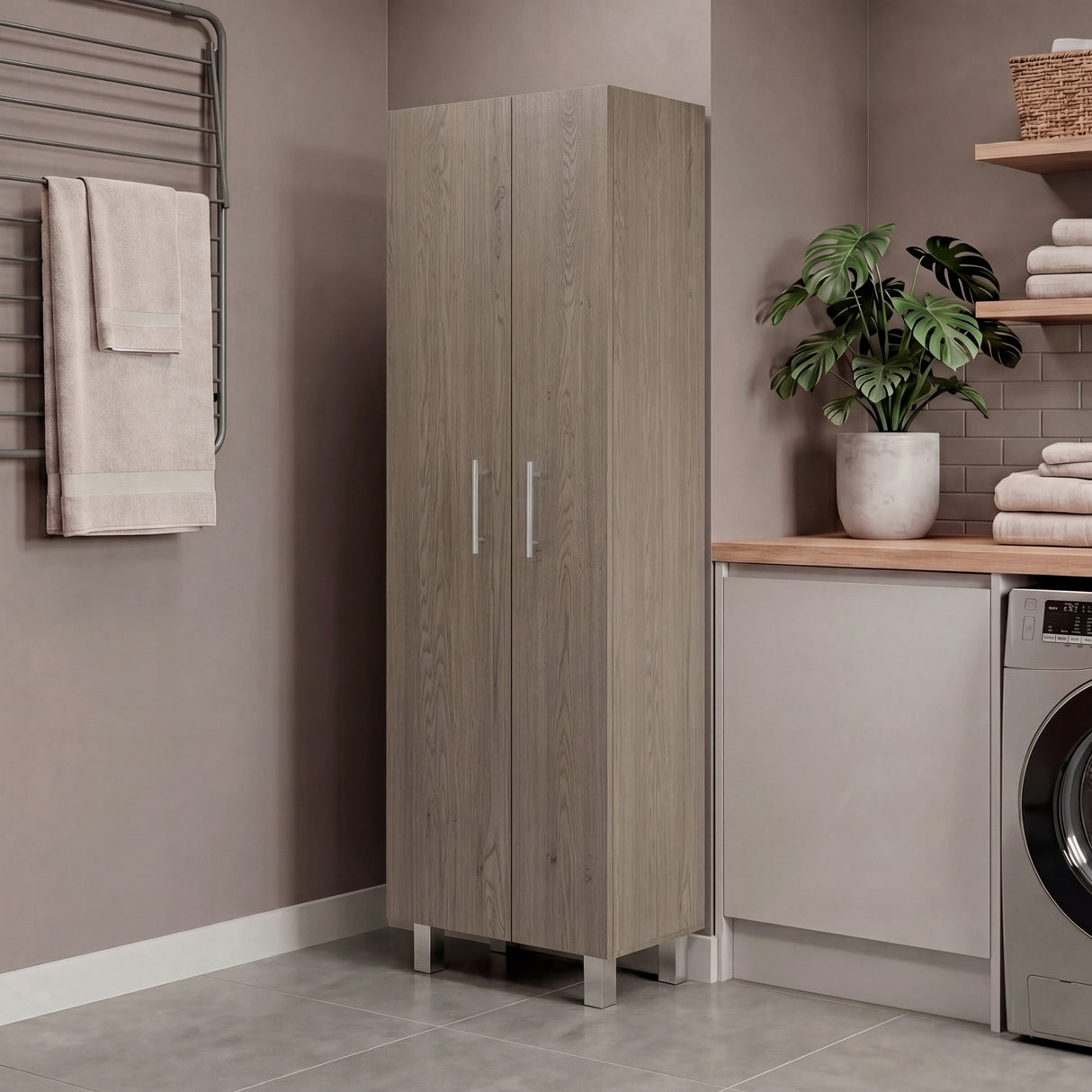 Mueble de Aseo Nala Cannolo 51.2x181.2cm con Dos Puertas