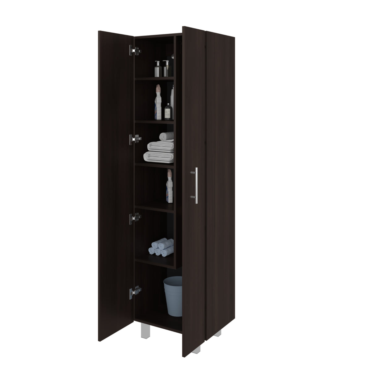 Mueble de Aseo Nala Nogal 51.2x181.2cm con Dos Puertas
