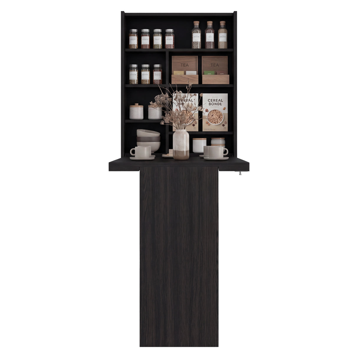 Bar Vatta Wengue 60x80cm con Siete Compartimientos