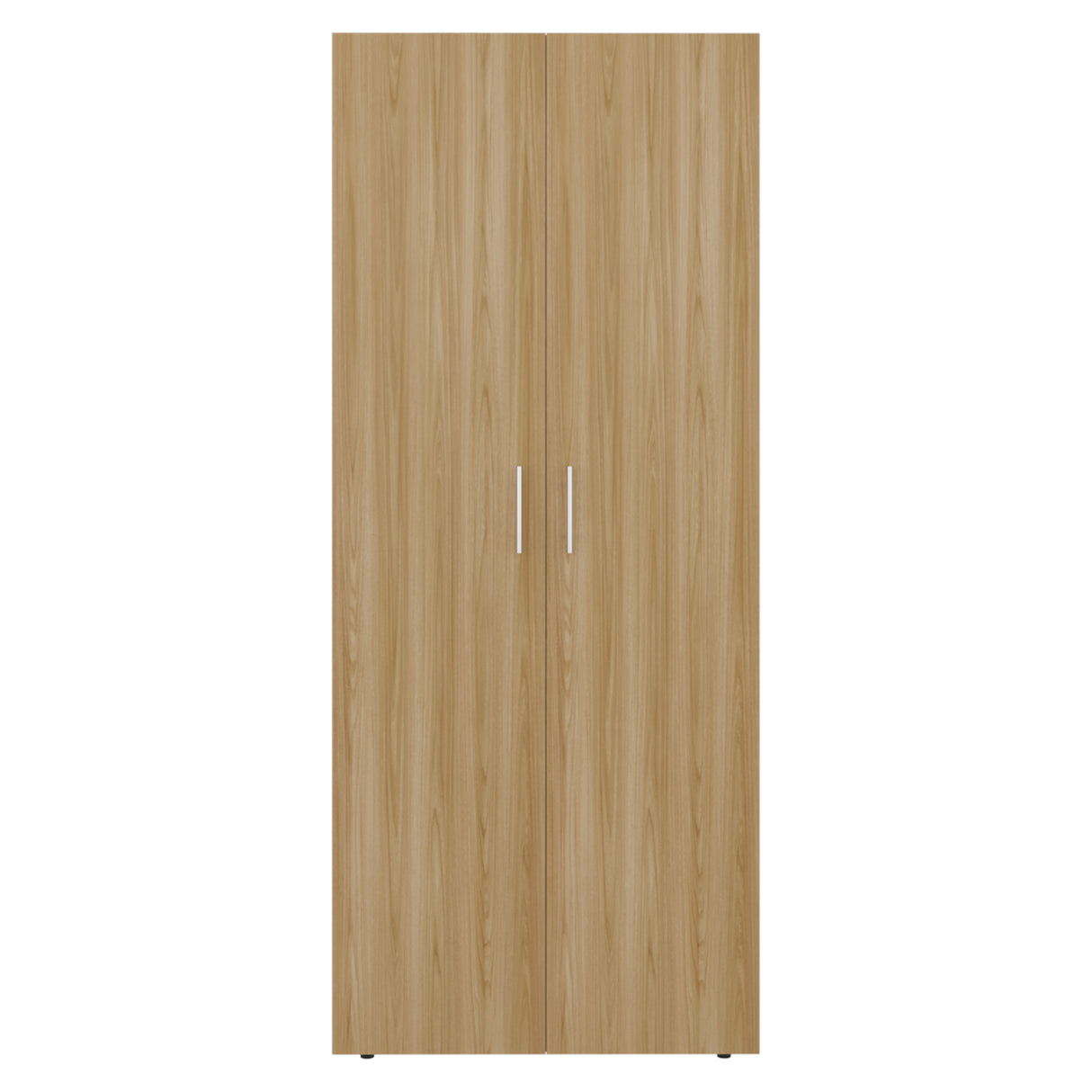 Closet Tera Fresno y Blanco 80x180cm sin Cajones con 3 Entrepaños
