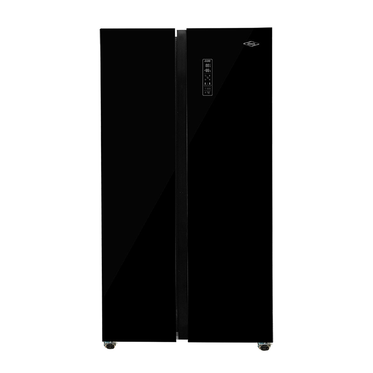 Nevecón Haceb Cristal Negro 90x177cm No Frost de 441 Litros y con Pantalla Digital