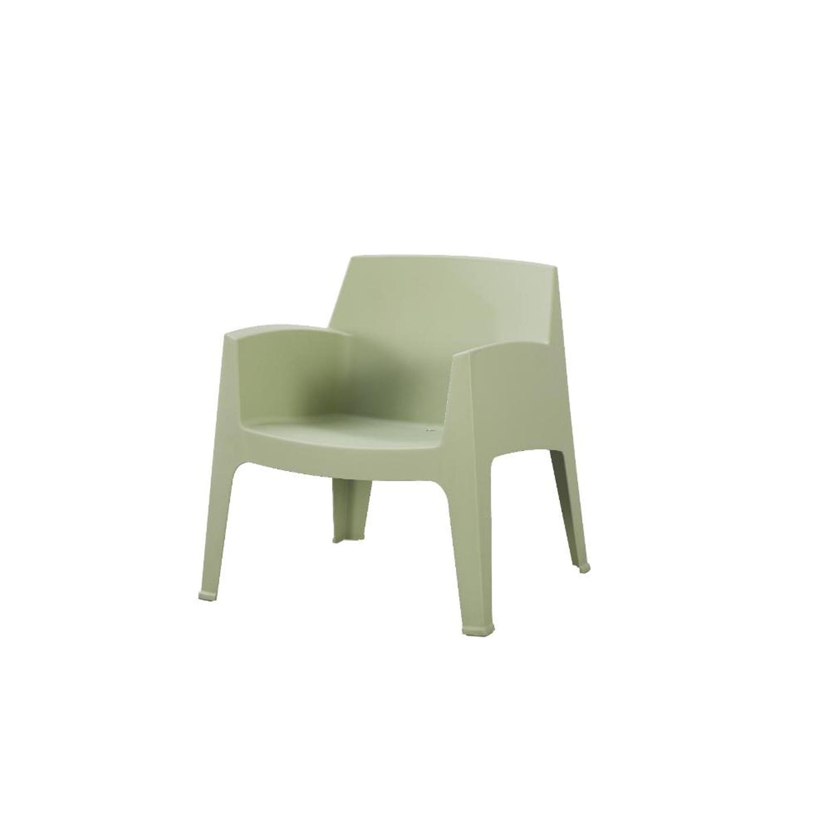 Silla para Exteriores Coron Verde 62.5x73cm con Apoya Brazos y con Espaldar