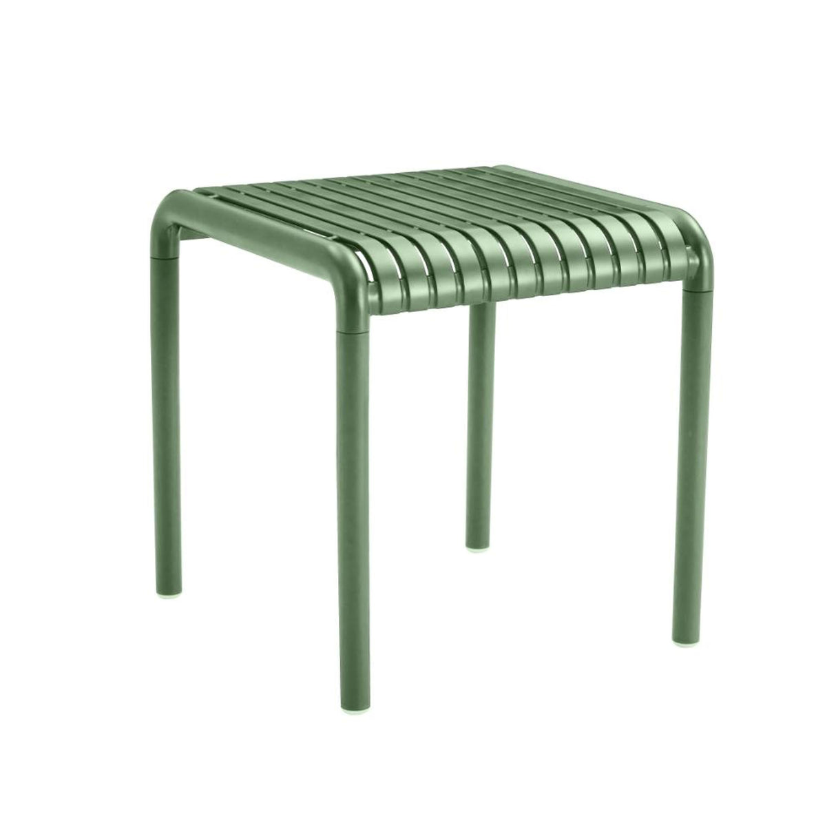 Mesa de Centro Parma Verde 45x48cm Cuadrado con Patas