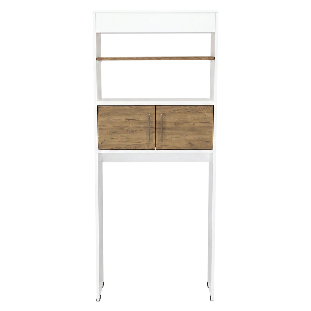 Ahorrador de Espacio para Baño Bath Blanco Fresno 62.4x160cm con Un Entrepaño