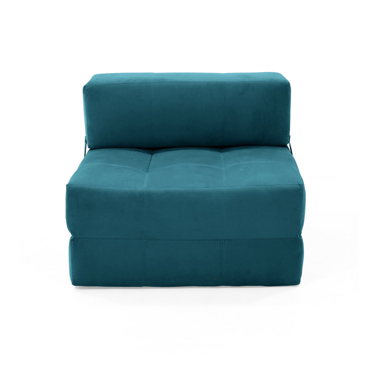 Sofá Cama Bosnia Petróleo Denver 102x78cm de Un Puesto sin Apoya Brazos