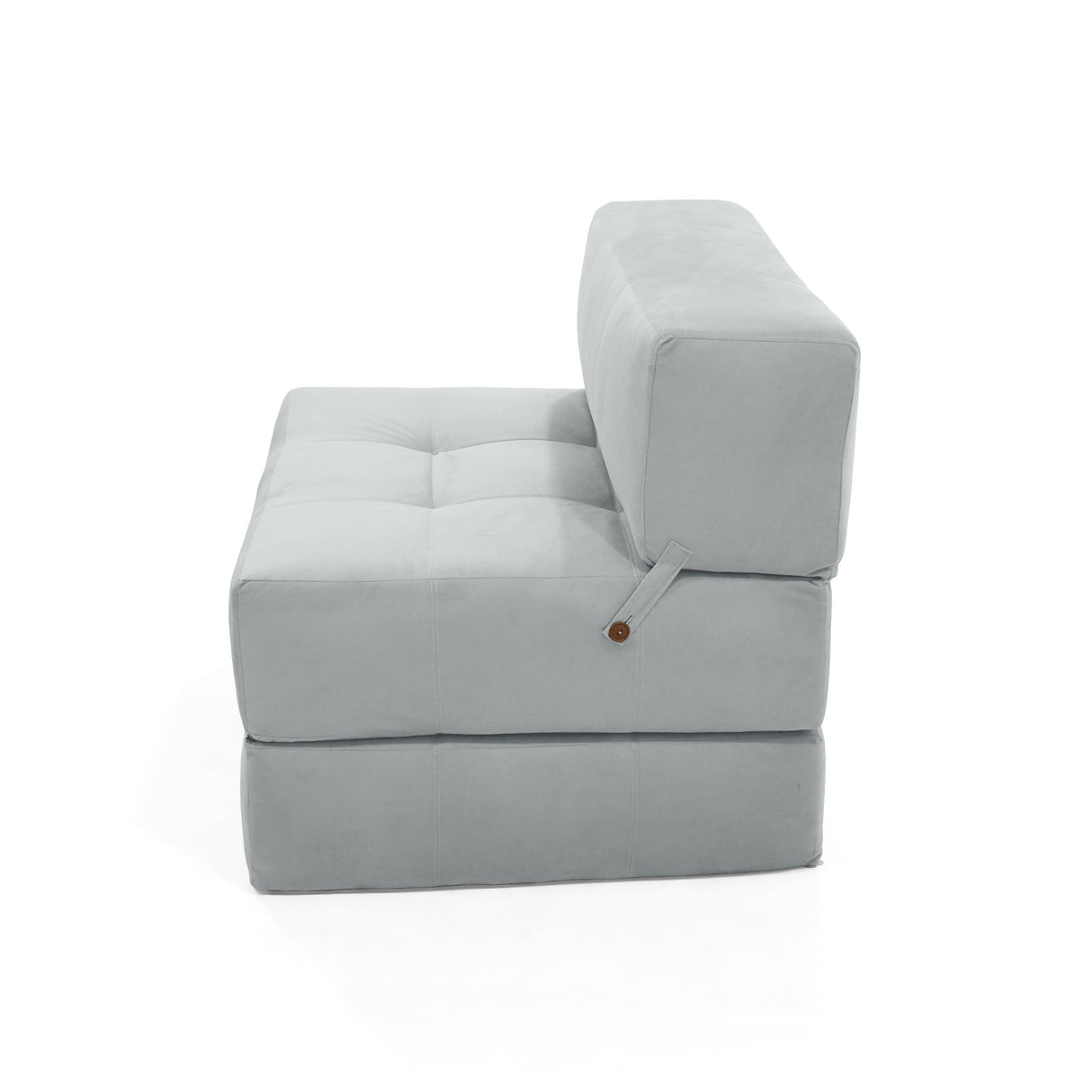 Sofá Cama Bosnia Plata Denver 102x78cm de Un Puesto sin Apoya Brazos